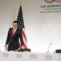 G20 finanšu ministri nespēj gūt ASV apliecinājumu cīņai pret klimata pārmaiņām