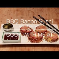 Video: Bekona 'suši' ar maltās gaļas un siera pildījumu