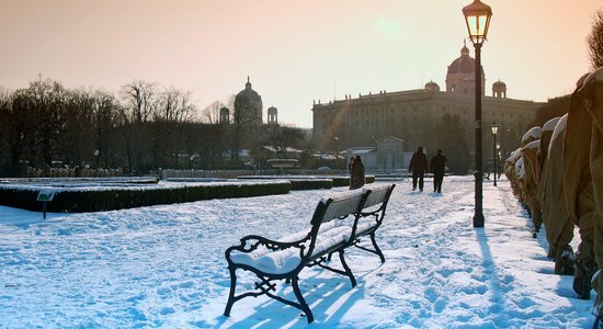 Vīne ziemā - gluži kā pasaka pašā Eiropas sirdī