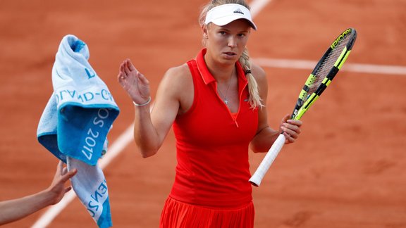 Teniss, French Open. Jeļena Ostapenko - Karolīna Vozņacki - 19