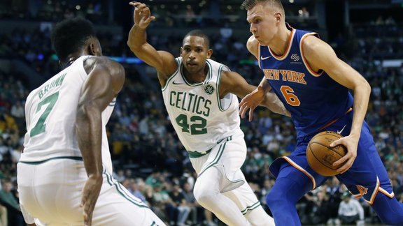 Basketbols, NBA spēle: Knicks - Celtics