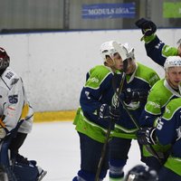'Mogo' hokejisti Latvijas čempionāta finālsērijas pirmajā mačā uzveic 'Kurbadu'