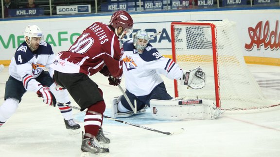 Hokejs, KHL spēle: Rīgas Dinamo - Metallurg (Magņitogorska) - 17