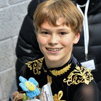 Латвийский фигурист выиграл "Кубок Санта Клауса" (ВИДЕО)