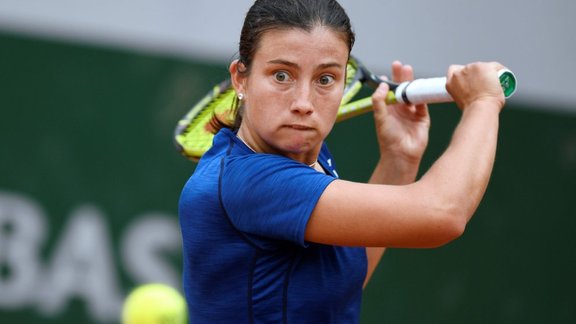 Latvia s Anastasija Sevastova 