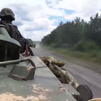 Video: Separātisti šauj pa Ukrainas armijas kolonnu