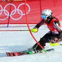 Bondare slaloma sacensības noslēdz ar kļūdu un nefinišē