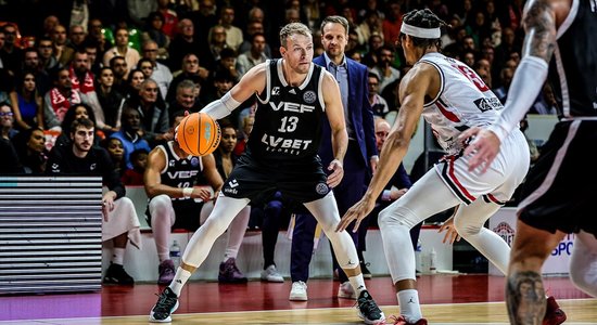 'VEF Rīga' basketbolisti LIBL tiek pie piektās uzvaras šosezon