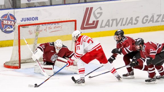 Hokejs, Krievijas Jaunatnes hokeja līga (MHL): HK Rīga - Spartak - 45