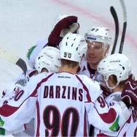 Rīgas 'Dinamo' uzvar 'Donbass' un pagarina sēriju