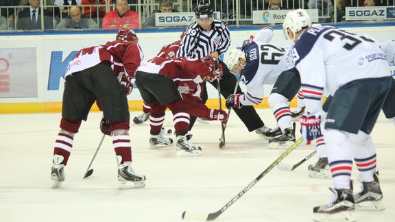 Hokejs, KHL spēle: Rīgas Dinamo - Metallurg (Magņitogorska) - 12