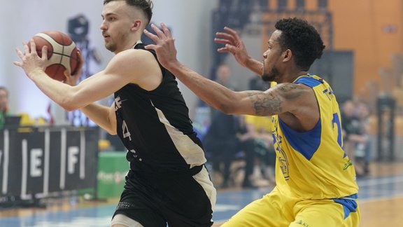 Basketbols, LBL fināls, 1. spēle: VEF Rīga - Ventspils