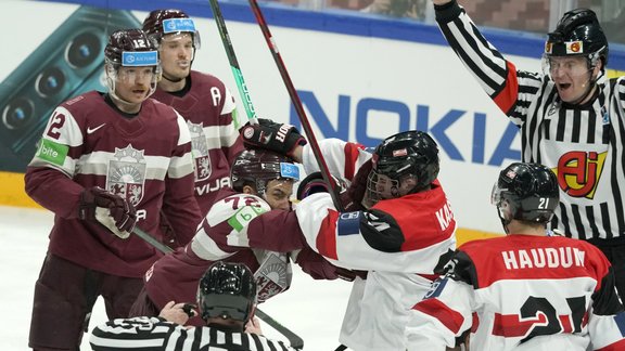 Hokejs, pasaules čempionāts 2022: Latvija - Austrija - 29