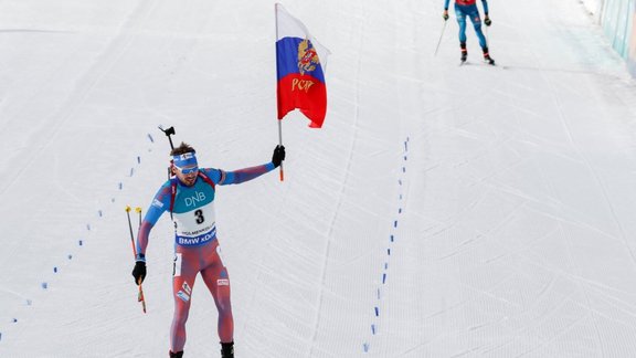 Anton Shipulin and Martin Fourcade