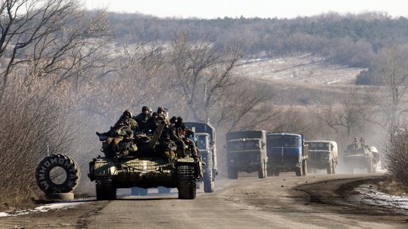 Ukrainas karavīru izvešana no Debaļceves - 14