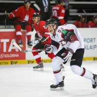 Latvijas klubu hokeja izlase zaudē Zviedrijas 'Vasby IK'