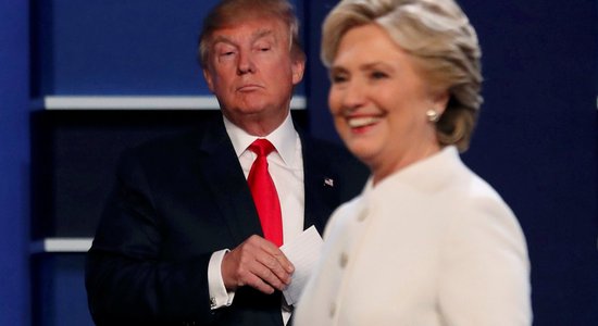 Pēc vidustermiņa vēlēšanām Tramps varētu kļūt vēl nevaldāmāks, uztraucas Klintone