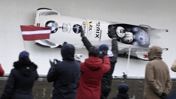 Bobslejs, Eiropas čempionāts un Pasaules kauss Siguldā.