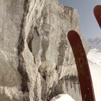 Video: Franču slēpošanas 'ekstremālis' plosās pa Alpiem