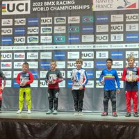 Latvijas jaunajiem BMX riteņbraucējiem uzvara un divi pjedestāli pasaules čempionātā
