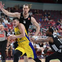 'Ventspils' basketbolisti uzvar 'VEF Rīga' komandu un panāk izlīdzinājumu sērijā