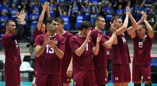 Sorokins: Latvijas volejbola izlase bija uzvilkta, cīnījās, bet nesanāca