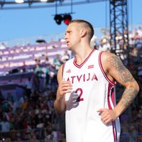 "Uznāca kaut kāds aptumsums" – 3x3 basketbolisti norāda uz izslēgšanas spēļu skarbumu