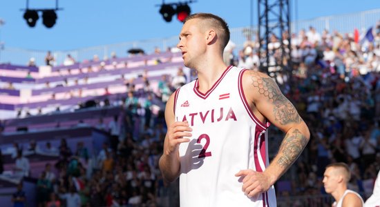 "Uznāca kaut kāds aptumsums" – 3x3 basketbolisti norāda uz izslēgšanas spēļu skarbumu