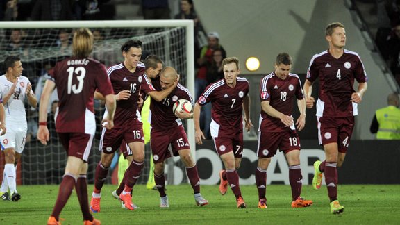 Euro 2016 kvalifikācija futbolā: Latvija - Čehija