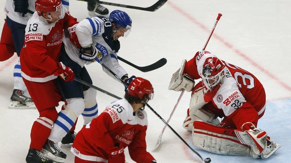 Hokejs, pasaules čempionāts: Dānija - Somija - 1