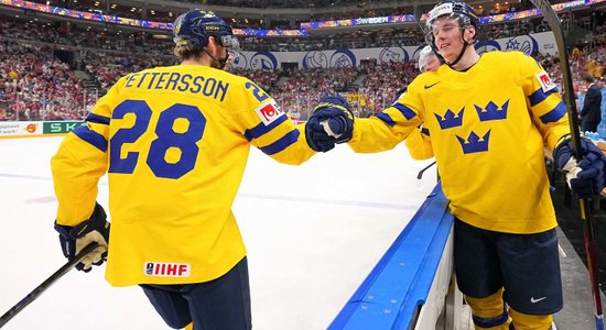 Сборная Швеции - бронзовый призер чемпионата мира по хоккею
