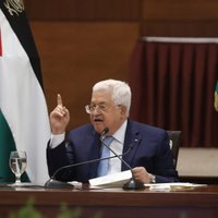 Abass par izbeigtām pasludina visas palestīniešu vienošanās ar Izraēlu un ASV