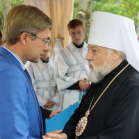 ФОТО. В Вецмилгрависе заложили православный храм