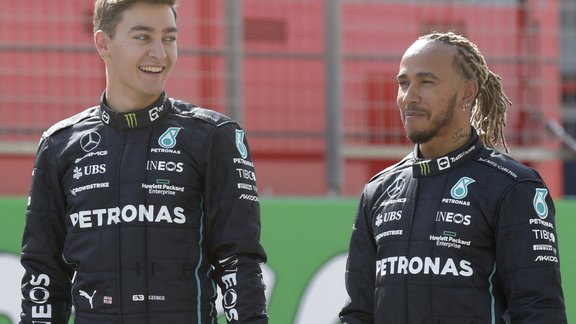 Džordžs Rasels, Lūiss Hamiltons, F-1, Mercedes