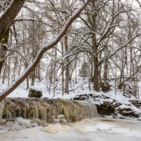 ФОТО. Красиво и зимой: замерзающие водопады Ивандес