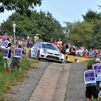 Fotoreportāža: caur vīnogulājiem - WRC Vācijas rallijs