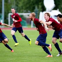 Jaunā futbola virslīgas sezona startē ar grūtu FK 'Jelgava' uzvaru pār 'Babīti/Dinamo'
