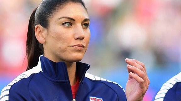 Hope Solo of the US women s national team 