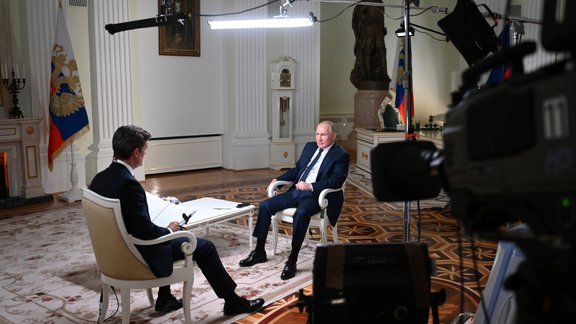 Putins, NBC, intervija