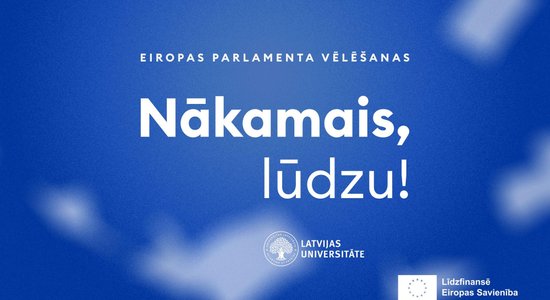 'Nākamais, lūdzu!' - Eiroparlamenta deputāta amata kandidāti diskutē Latvijas Universitātē