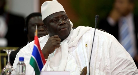 Bijušajam Gambijas prezidentam liegts iebraukt ASV