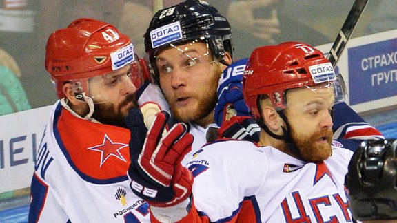 Hokejs, KHL fināls, 3. spēle: CSKA - Magņitogorskas Metallurg - 2