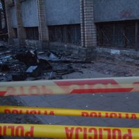 Генерал Кюзис назвал одну из версий пожара в здании полиции на ул. Стабу
