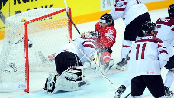 Hokejs, pasaules čempionāts: Latvija - Šveice - 37