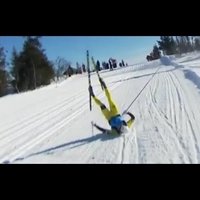 ВИДЕО: Снегоход сбил лучшего норвежского лыжника во время марафона