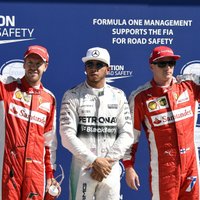 Hamiltons pārliecinoši uzvar Itālijas 'Grand Prix' kvalifikācijā