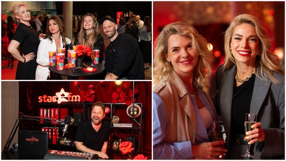 Foto: Kā sabiedrībā zināmi ļaudis "Star FM" jubileju Mežaparkā svinēja