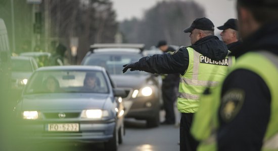 В Латвии и всех странах ЕС полиция проведет усиленные рейды на дорогах