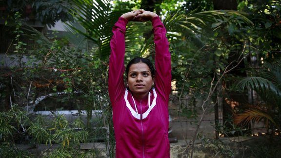 Indian athlete Dutee Chand 