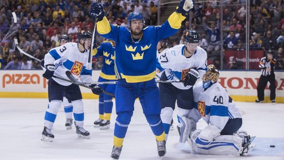 World Cup Finland - Sweden, Anton Stralman, Tuukka Rask